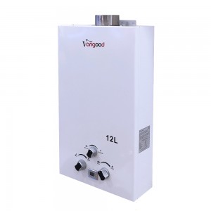 China New Product CE Approval Whole House LPG Gas Instant 12L Tankless Water Heater