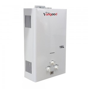 Professional Design Hot Sale 16L/Min Instant Boiler Gas Domestic Tankless Gas Instant Hot Water Heater