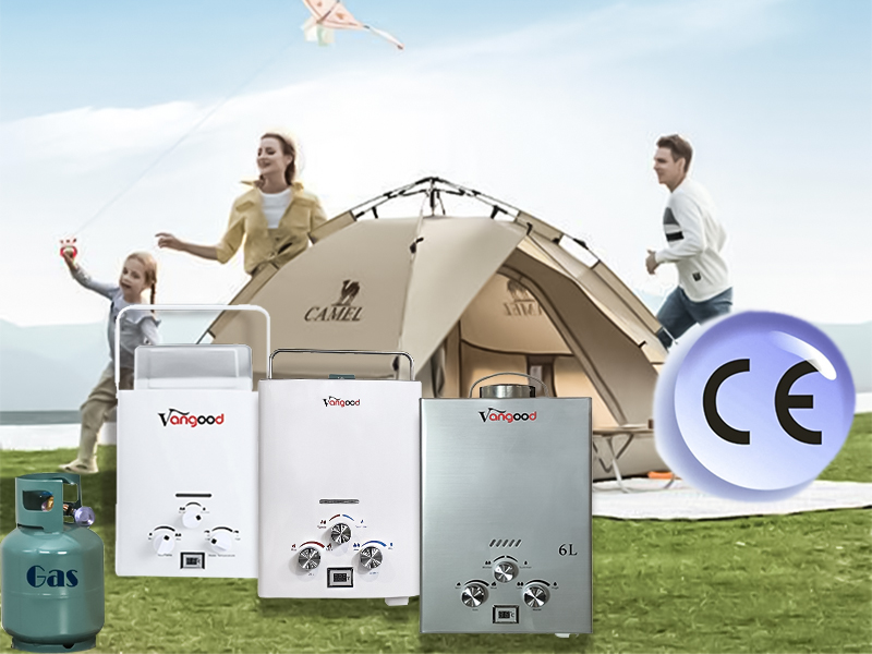 Vangood Camping Gas Water Heater Successfully Obtained CE Certification!