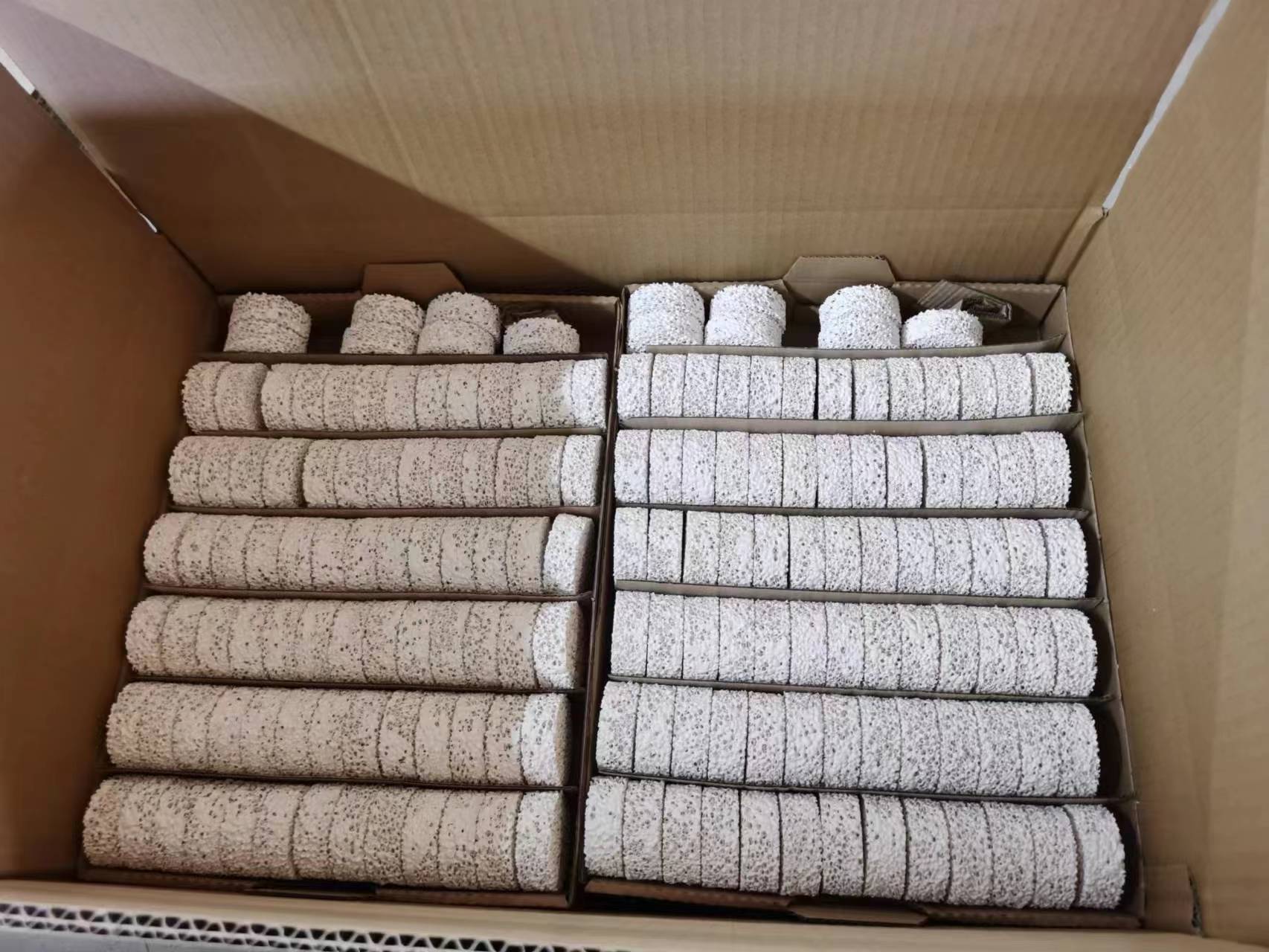 Ceramic foam filter 30M3 delivery
