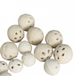China Wholesale TPR washing ball Factory Quotes –  Porous Ceramic Ball  for catalyst covering and supporting material  – Zhongtai