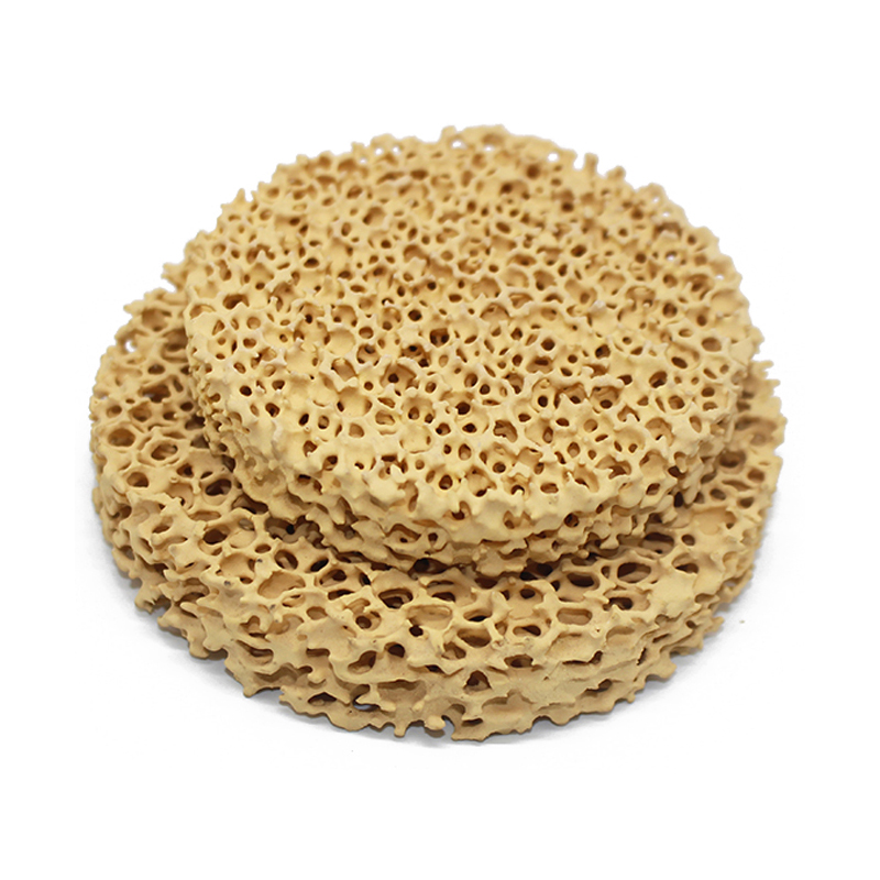 China Wholesale Ceramic Foam Filter Manufacturer Factory Quotes –  Zirconia Ceramic Foam Filters for Casting Filtration  – Zhongtai
