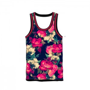 Mesh printed sports vest Stay Cool and Stylish