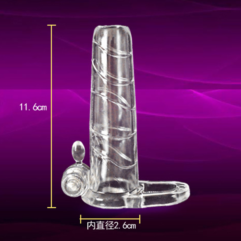 Vibration penis sleeve,Delay Lock Ejaculation Penis Sleeve, Adult Product Sexy Toy, Men’s Adult Product
