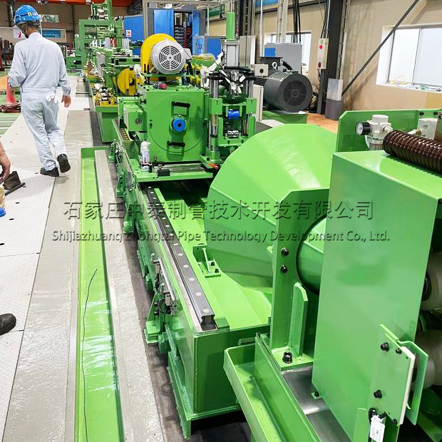 Japan ERW60 pipe production line has been running successfully for 3years.