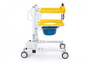 Height Adjustment Electric Transfer Commode Chair Zuowei ZW389D