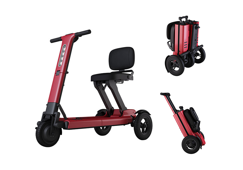 Lightweight Safe Folded 3 Wheels Electric Scooter Zuowei ZW501 For Elderly (9)
