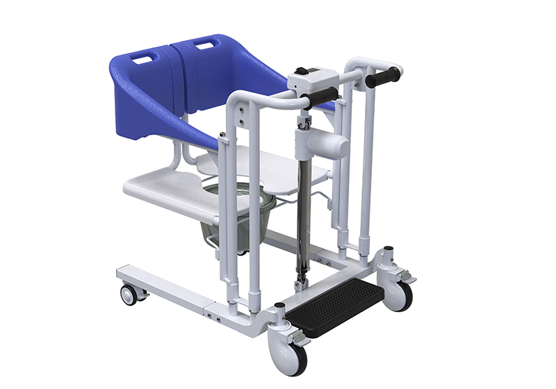 China Multifunctional Heavy Duty Patient Lift Transfer Machine Electric lift  chair Zuowei ZW365D 51cm Extra Seat Width Manufacturer and Supplier | Zuowei
