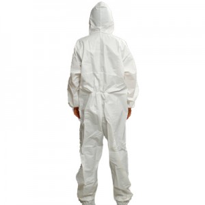 Disposable nonwoven lab coat isolation coveralls and labor safety suits