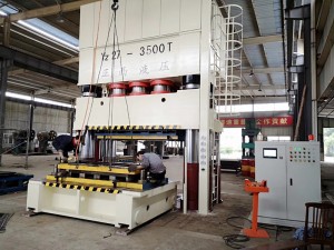 Chinese Professional Pot Deep Drawing Hydraulic Press - Four-column Deep Drawing Hydralic Press with Moving Worktable – Zhengxi