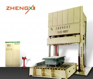 800T Four-column Deep Drawing Hydraulic Press with Moving workbench