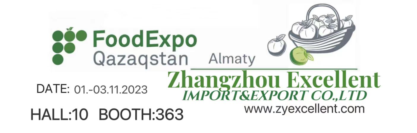 Zhangzhou Excellent Company Participate in Qazaqstan Food Exhibition