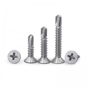 Countersunk head self-drilling screws