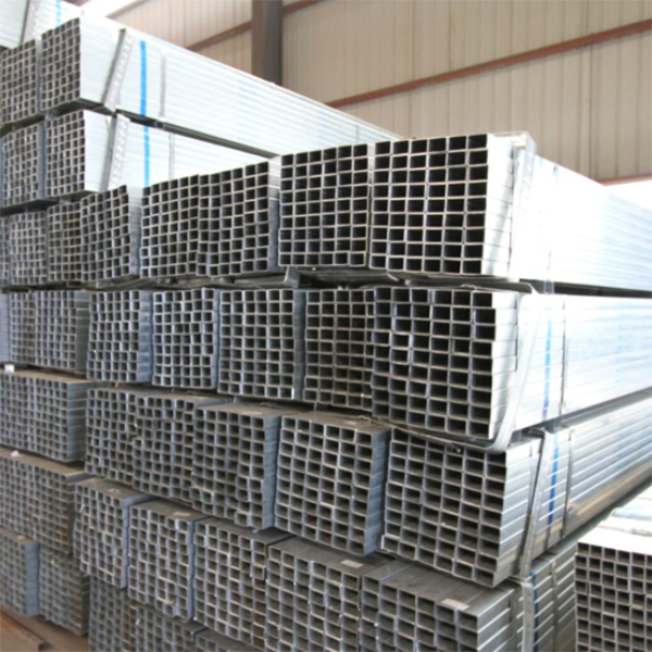 Manufacturer of galvanized square steel pipe for guardrail pipe