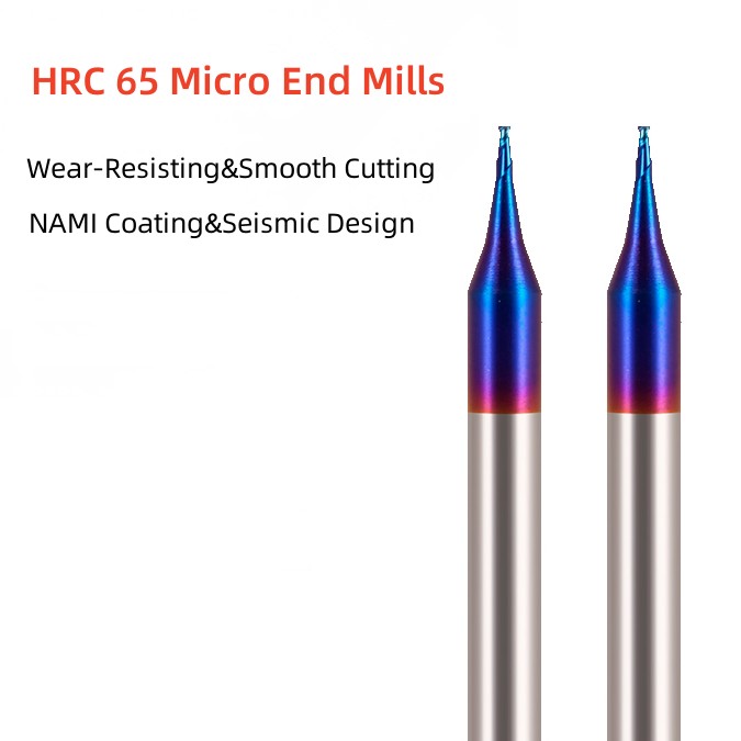 CNC Carbide 2 Flutes Milling Cutter Micro End Mill