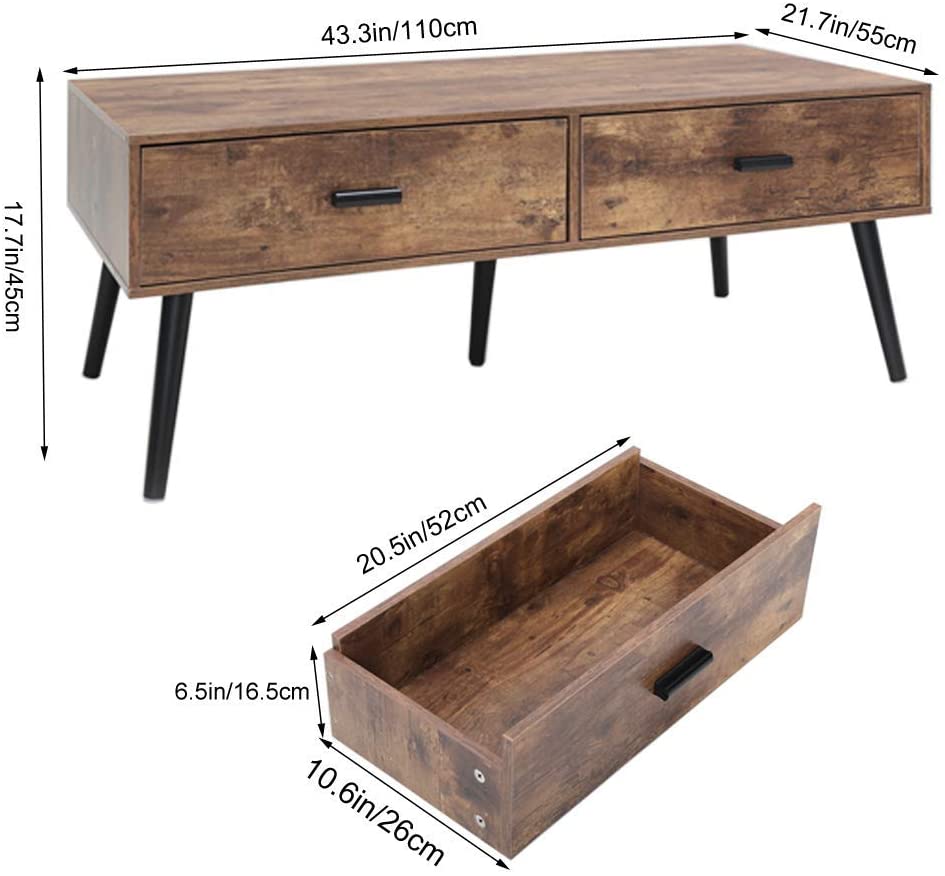 Wood Furniture modern luxurious high quality low MOQ storage center square coffee table for living room office hotel