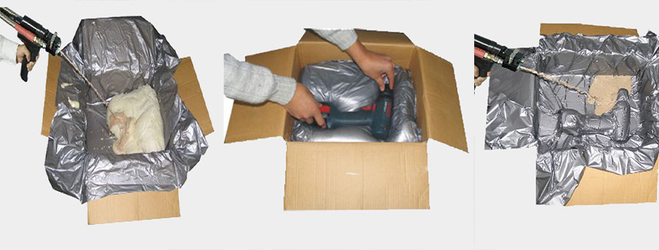 Foam Packaging System, Shipping Foam, Press Bag - Quickpack