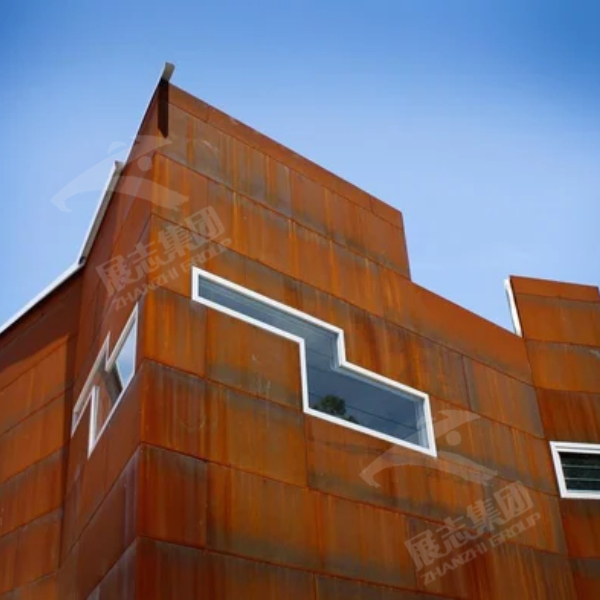 What are the main characteristics and application areas of weathering steel?