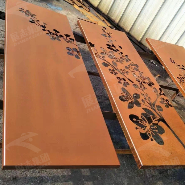 Which industries require the application of corten steel plate most?