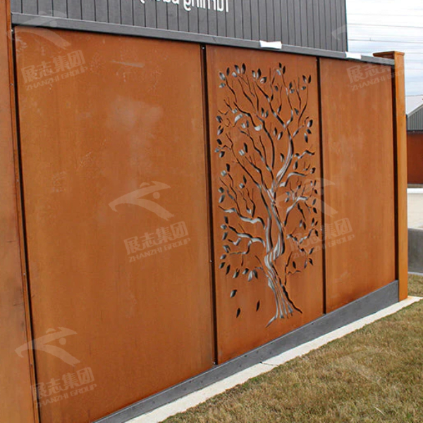 What is the service life and maintenance cost of corten steel plate?