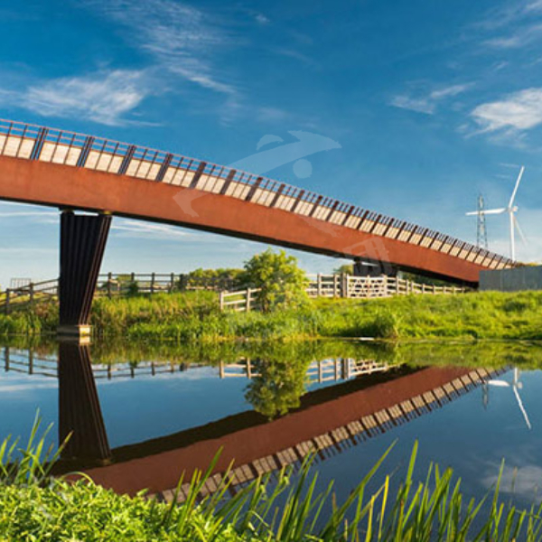 Corten Steel Bridges: A Link Between Cities and People