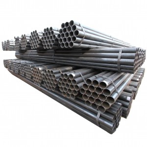 Manufactur Standard 4 Galvanized Pipe - Q345B ERW Round Steel Pipe For Ecuador – Zhanzhi